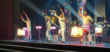 Mit einer Percussion-Show der Extraklasse lieferten die europaweit gefragten Drums-Stars einen gebührenden Abschluss des Showprogramms. 